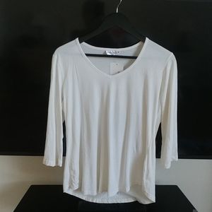 Prairie Cotton 🇺🇸 NWT Perfect Tee Milk